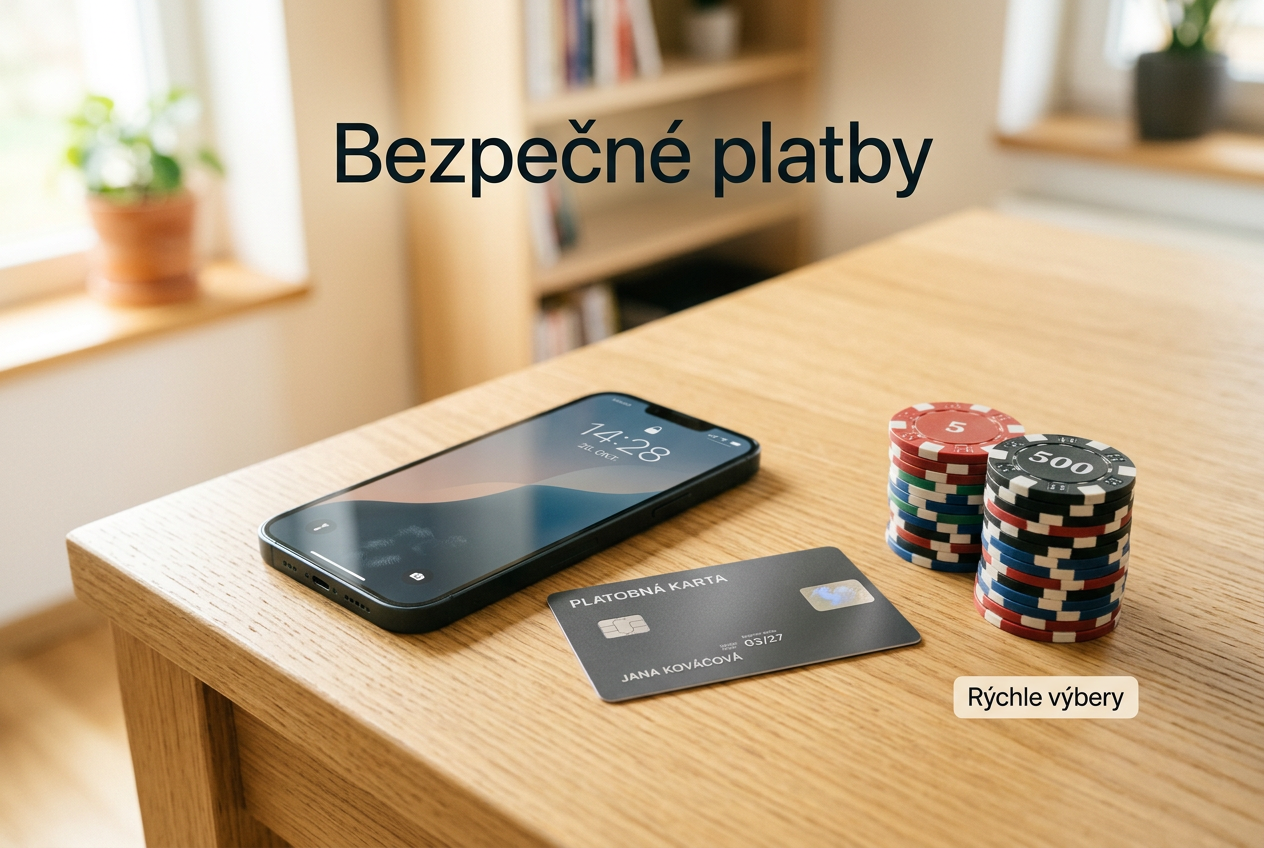 Prehľad bezpečných platobných metód a rýchlych výberov v online kasíne.